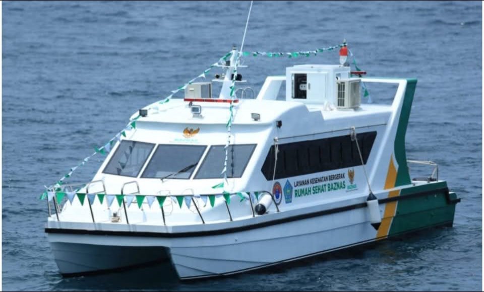Rumah Sakit Bisa Berlayar! BAZNAS Hadirkan Klinik Apung untuk Masyarakat Sangihe dan Talaud
