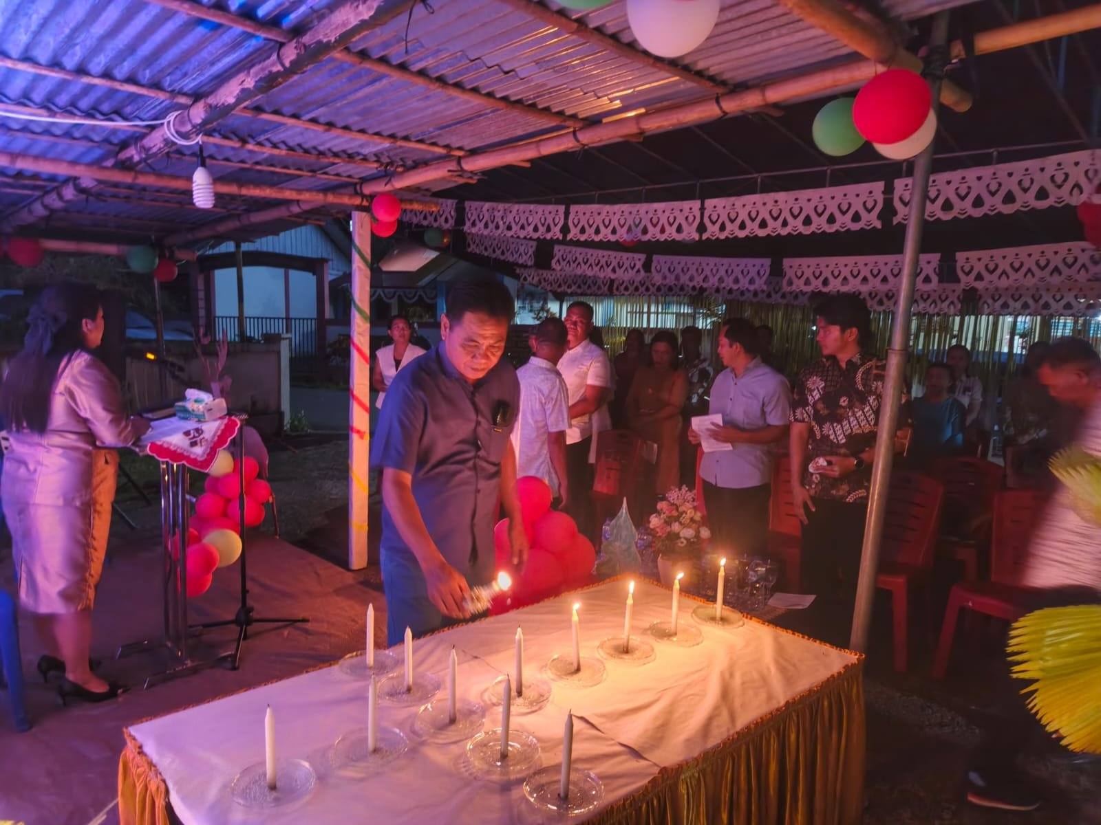 Polsek Kendahe Gelar Ibadah Pra Natal, Pererat Kebersamaan dan Penguatan Iman