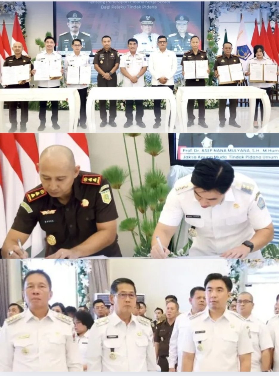 Bupati Sangihe Hadiri Penandatanganan MoU Strategis Pemprov Sulut dan Kejati Sulut di Manado