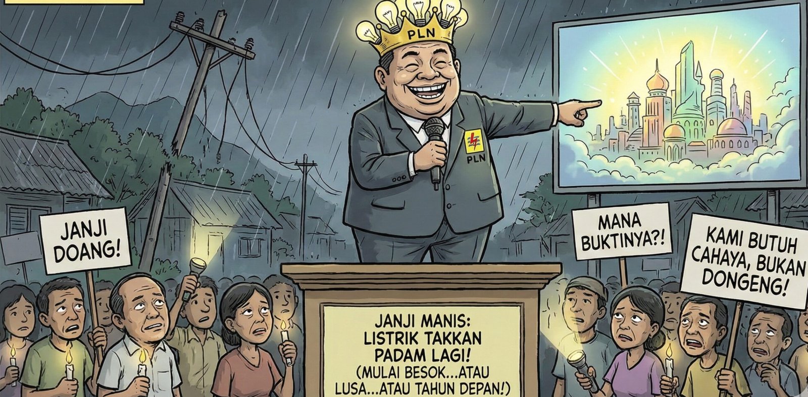 Pemadaman Tak Berujung, PPWI Sangihe: PLN Harus Jujur dan Berbenah!