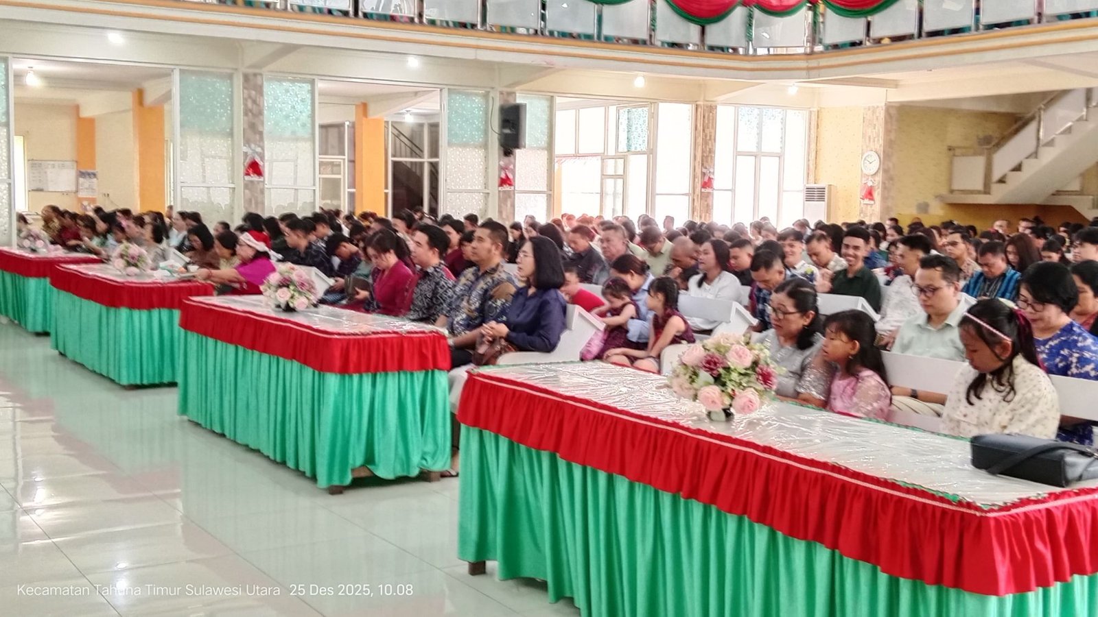Ibadah Natal GMIST Betlehem, Bupati Imbau Pererat Kasih Persaudaraan