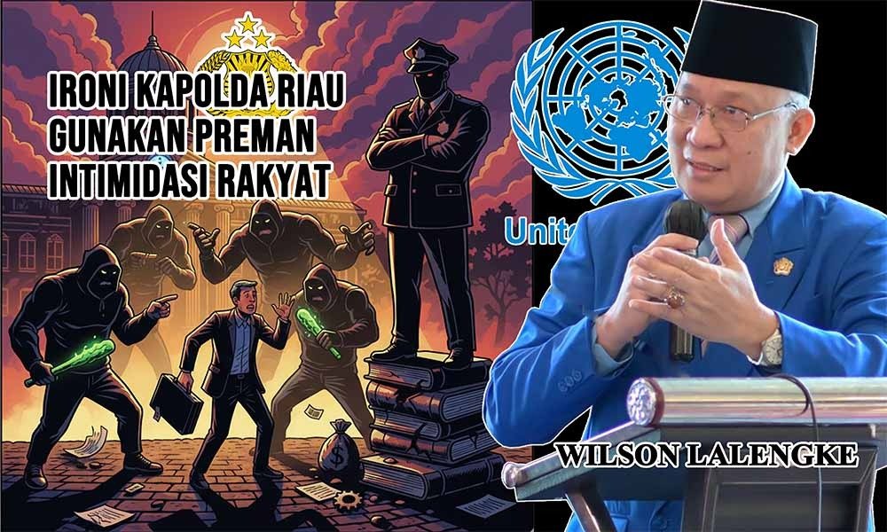 Preman Berbaju Polisi: Ironi Kapolda Riau Herry Heryawan Gunakan Jaringan Herkules Intimidasi Aktivis