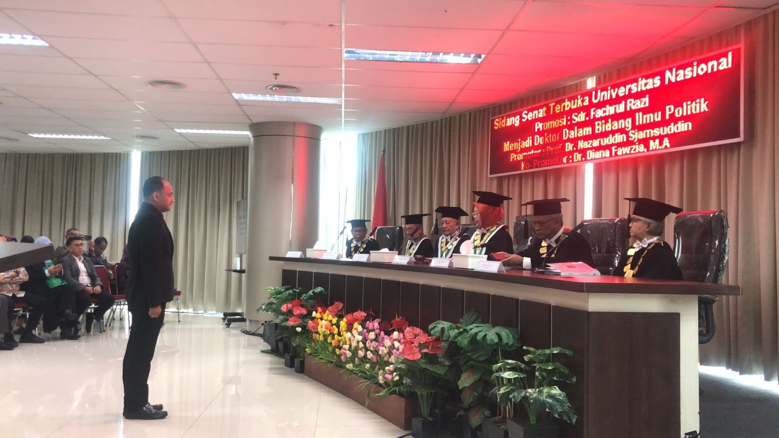 Raih Gelar Doktor Politik, Fachrul Razi Ungkap Potensi Konflik di Aceh Tetap Tinggi