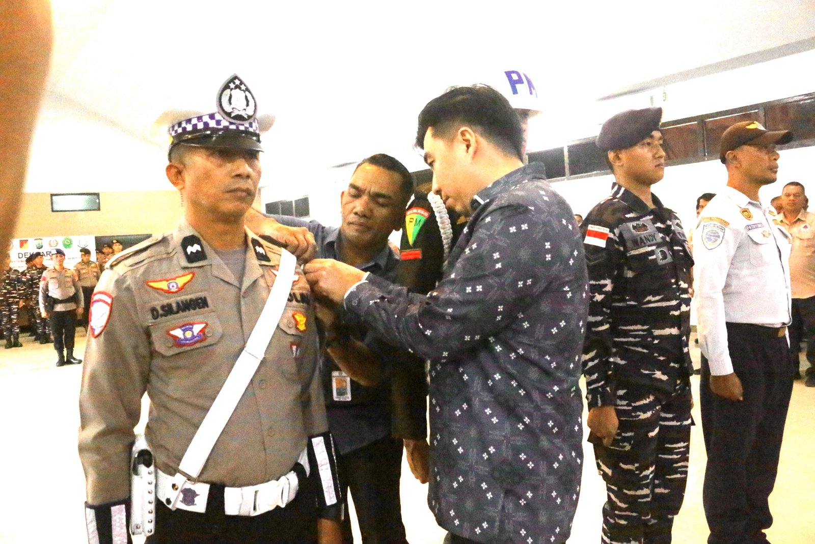 Bupati Thungari Pimpin Apel Gelar Pasukan, Operasi Ketupat Samrat Resmi di Mulai