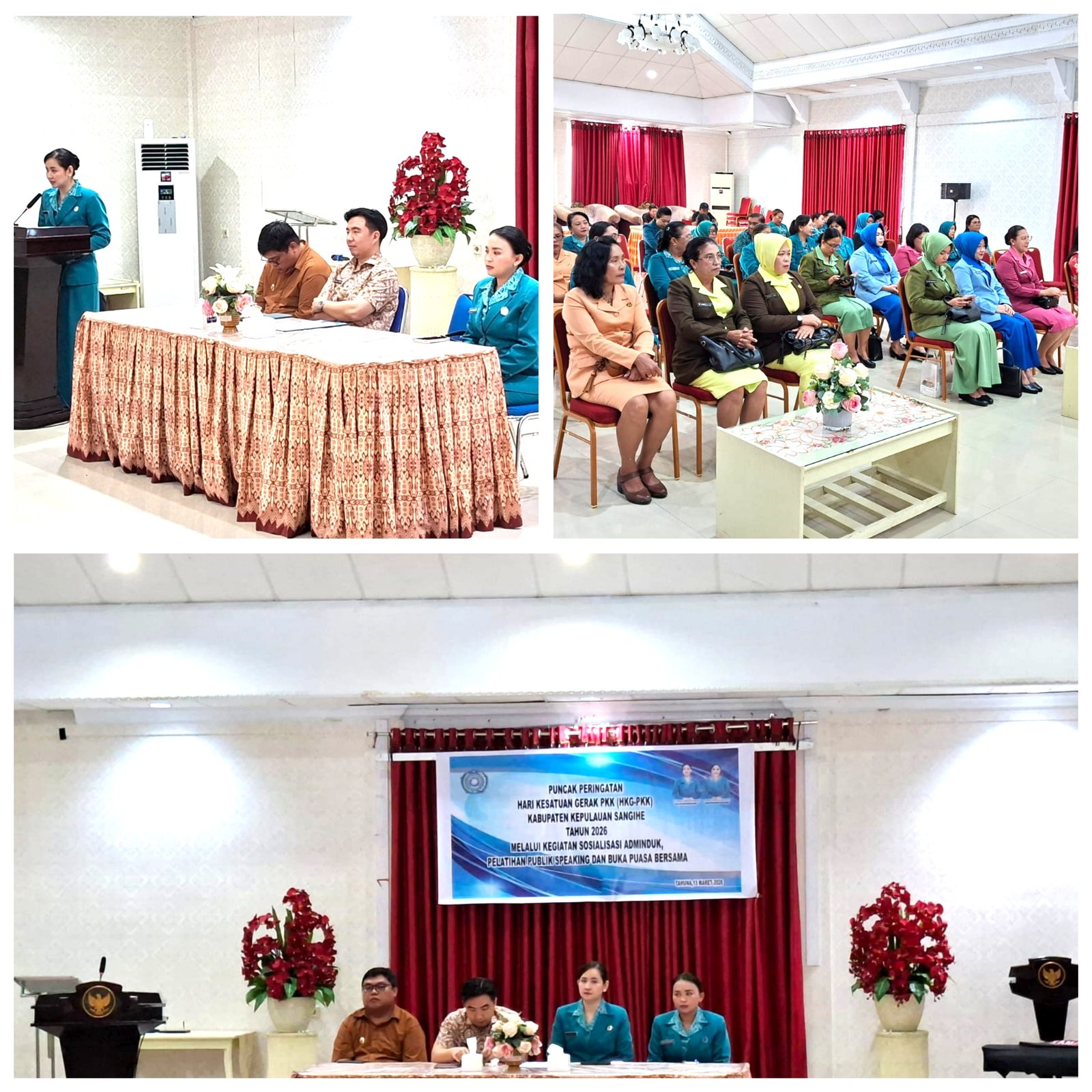 Sosialisasi Adminduk dan Pelatihan Public Speaking, Lengkapi Peringatan HKG ke- 54