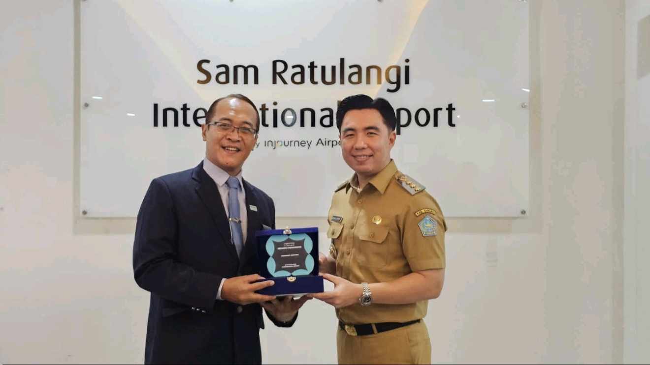 Sinergi Pemkab Sangihe dan Angkasa Pura I Diperkuat, Destinasi Wisata Dipromosikan di Bandara Sam Ratulangi