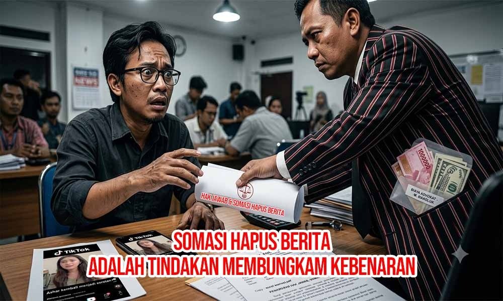 Tuntutan ‘Take Down’ Berita adalah Kriminalisasi Pers, Wilson Lalengke Tolak Somasi Pengacara Martin Manoluk
