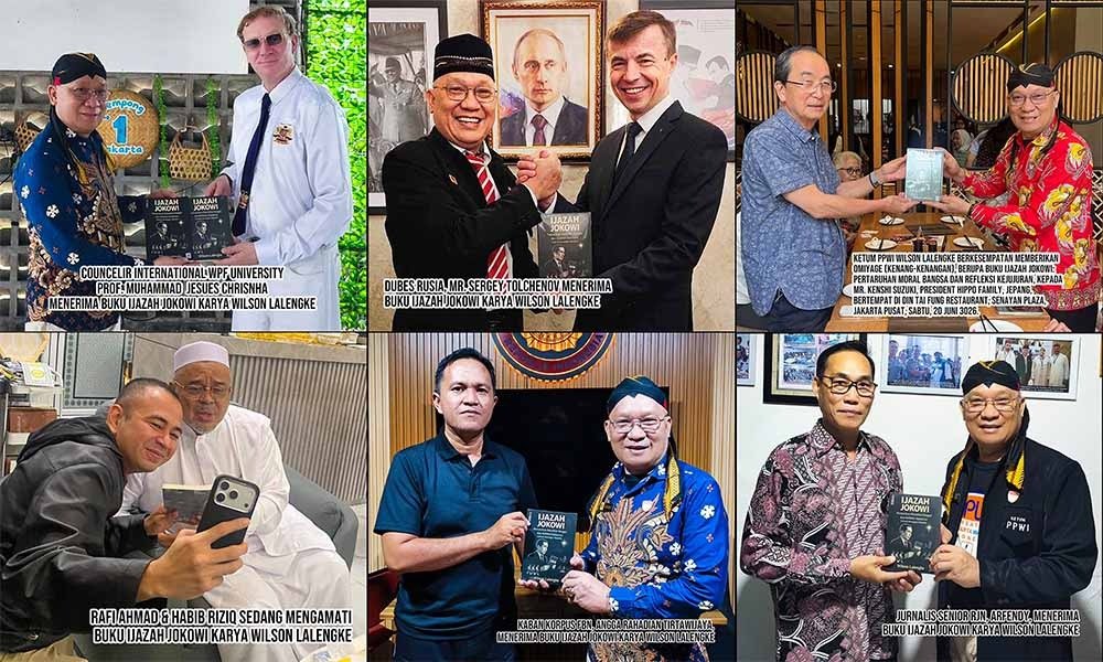 Pesan Kejujuran Buku “Ijazah Jokowi” Karya Wilson Lalengke Terus Bergulir ke Tokoh Nasional dan Internasional