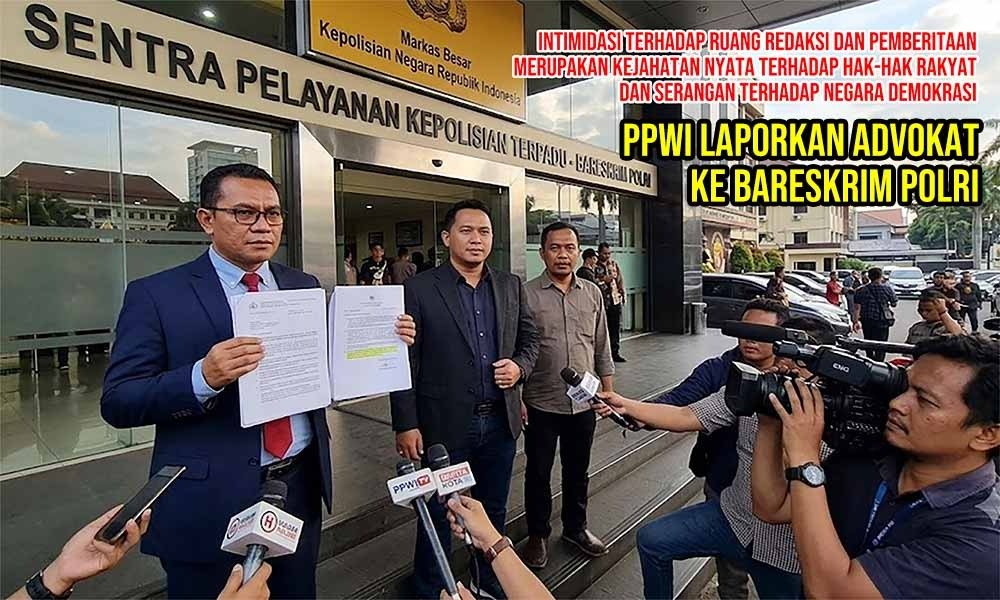Buntut Intimidasi Ruang Redaksi, Wilson Lalengke Seret Kuasa Hukum Martin Tampubolon ke Mabes Polri