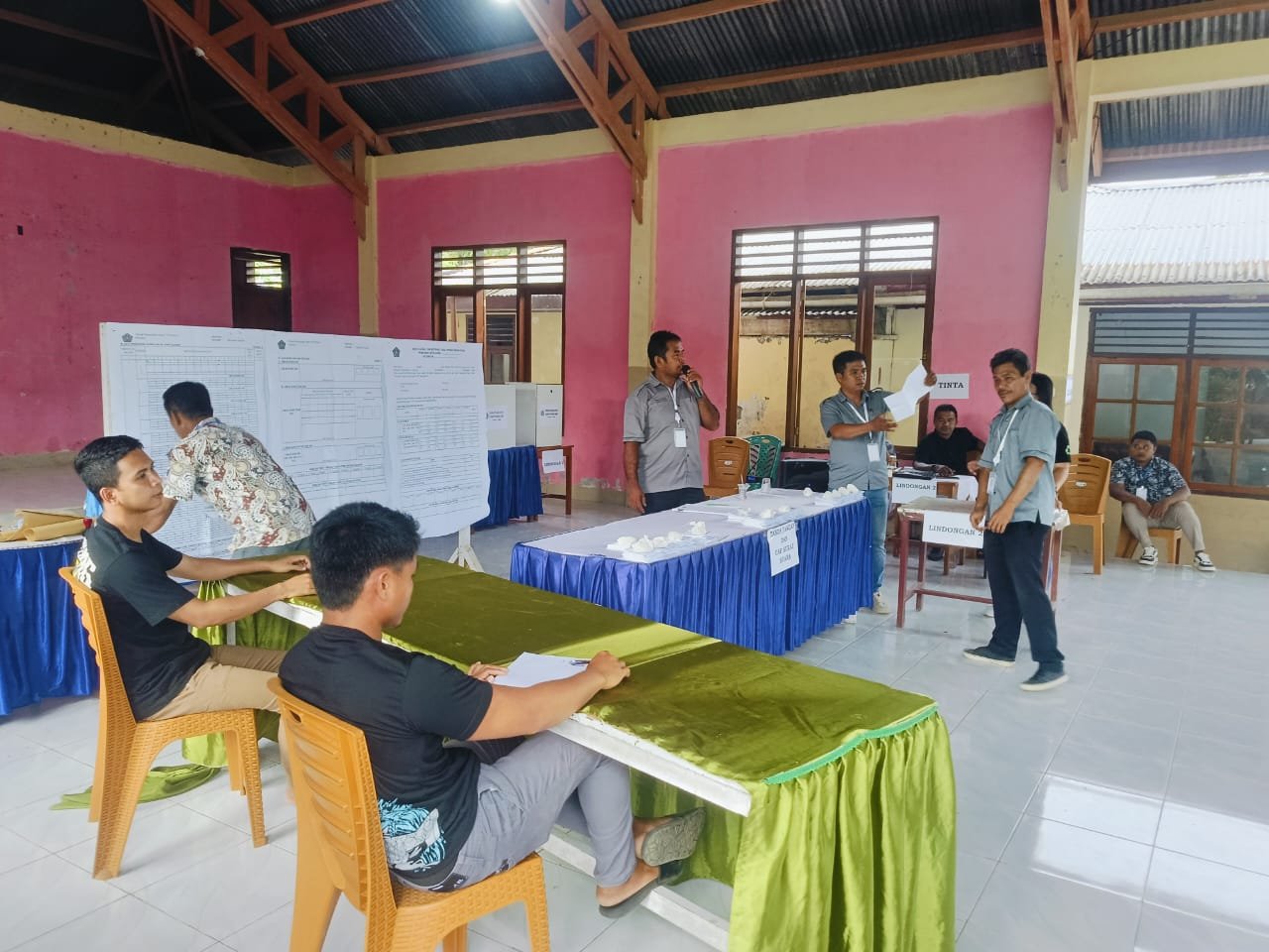 Pilkades Tabukan Selatan Berjalan Aman, Beda Pilihan Tak Goyahkan Persaudaraan